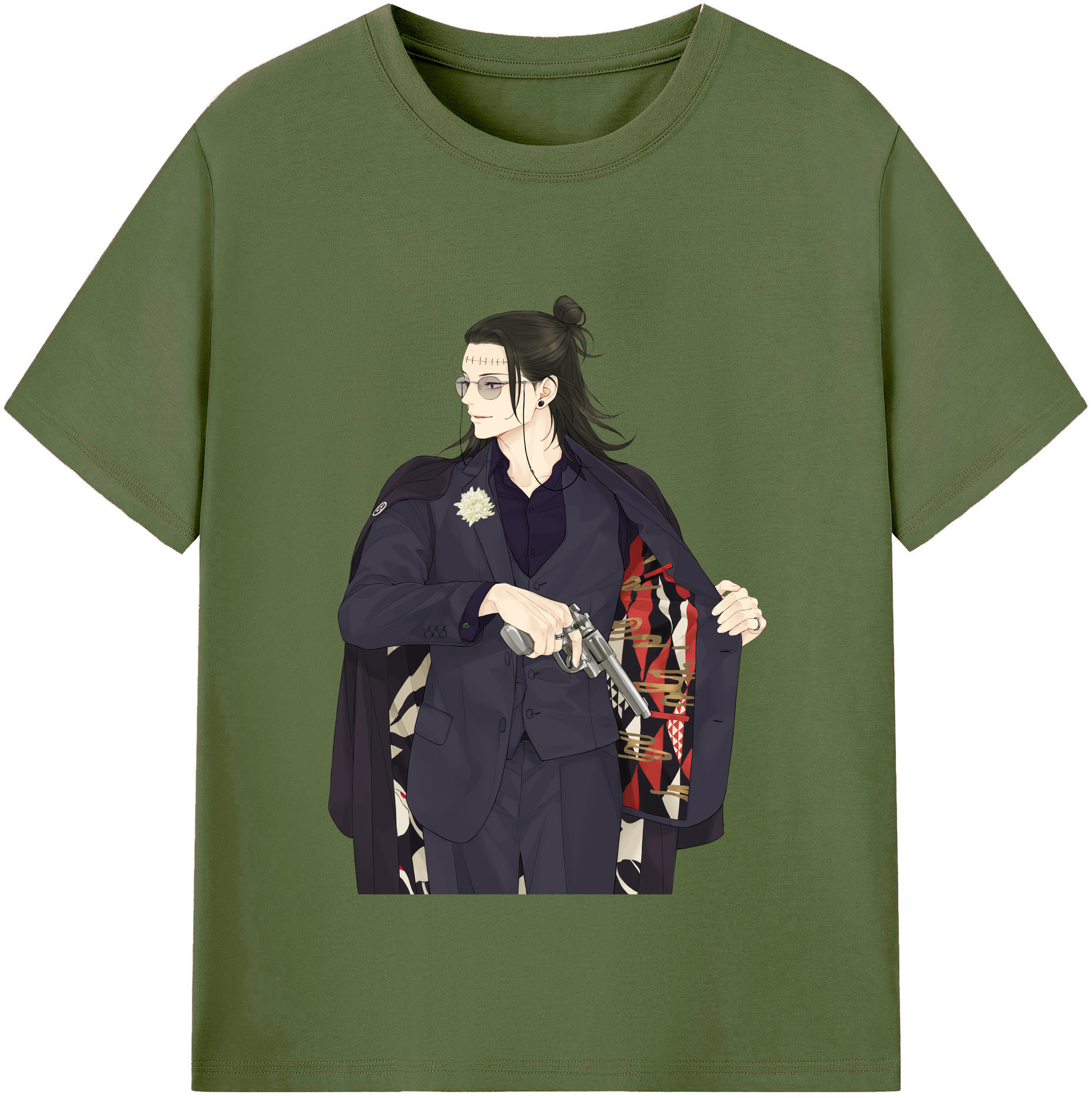 （画像用） 呪術廻戦 Jujutsu Kaisen 綿100％半袖Tシャツ（フロントプリント）